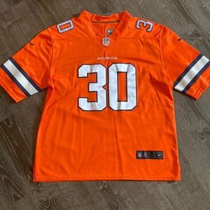 Broncos Lindsay football jersey